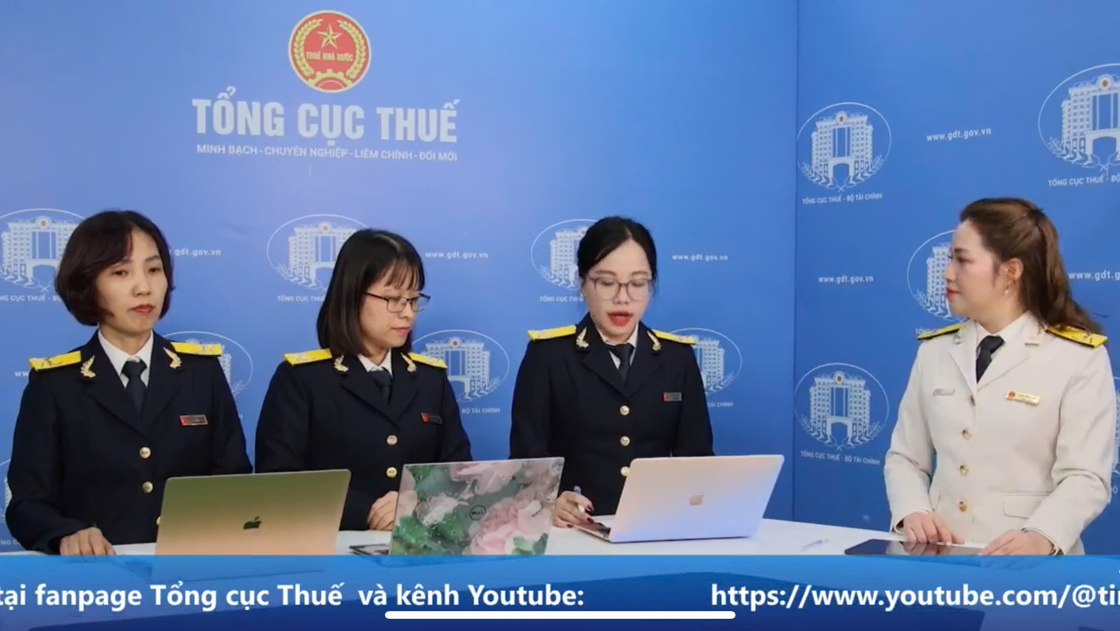 Tổng cục Thuế giải đáp "hoang mang" của người nộp thuế qua sóng livestram - Ảnh 1.