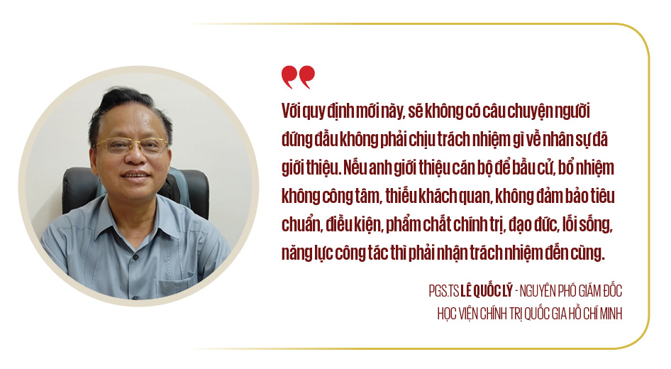 Giao quyền cho người đứng đầu trong công tác cán bộ: Chấm dứt chuyện "tranh công đổ tội" - Ảnh 3.