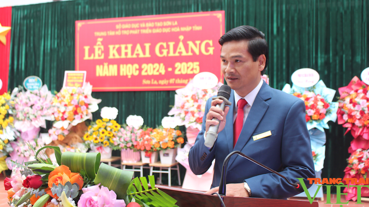 Trung tâm hỗ trợ phát triển giáo dục hòa nhập tỉnh Sơn La khai giảng năm học 2024-2025 - Ảnh 5.