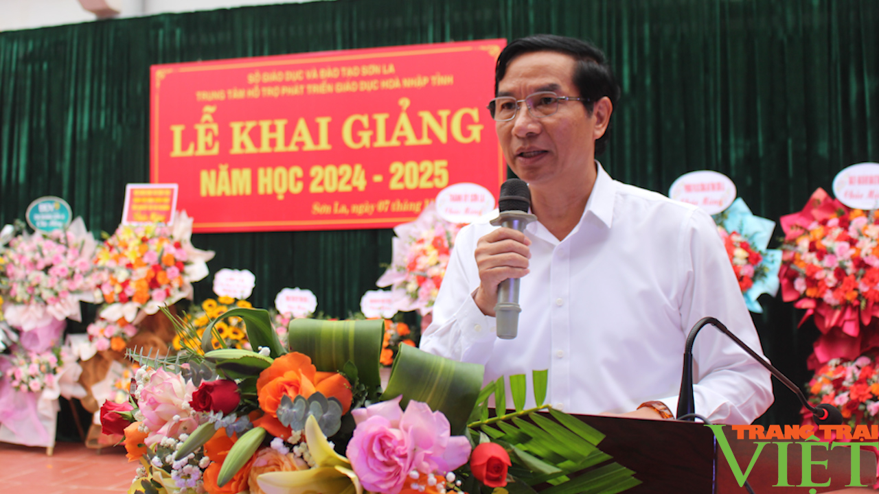 Trung tâm hỗ trợ phát triển giáo dục hòa nhập tỉnh Sơn La khai giảng năm học 2024-2025 - Ảnh 2.