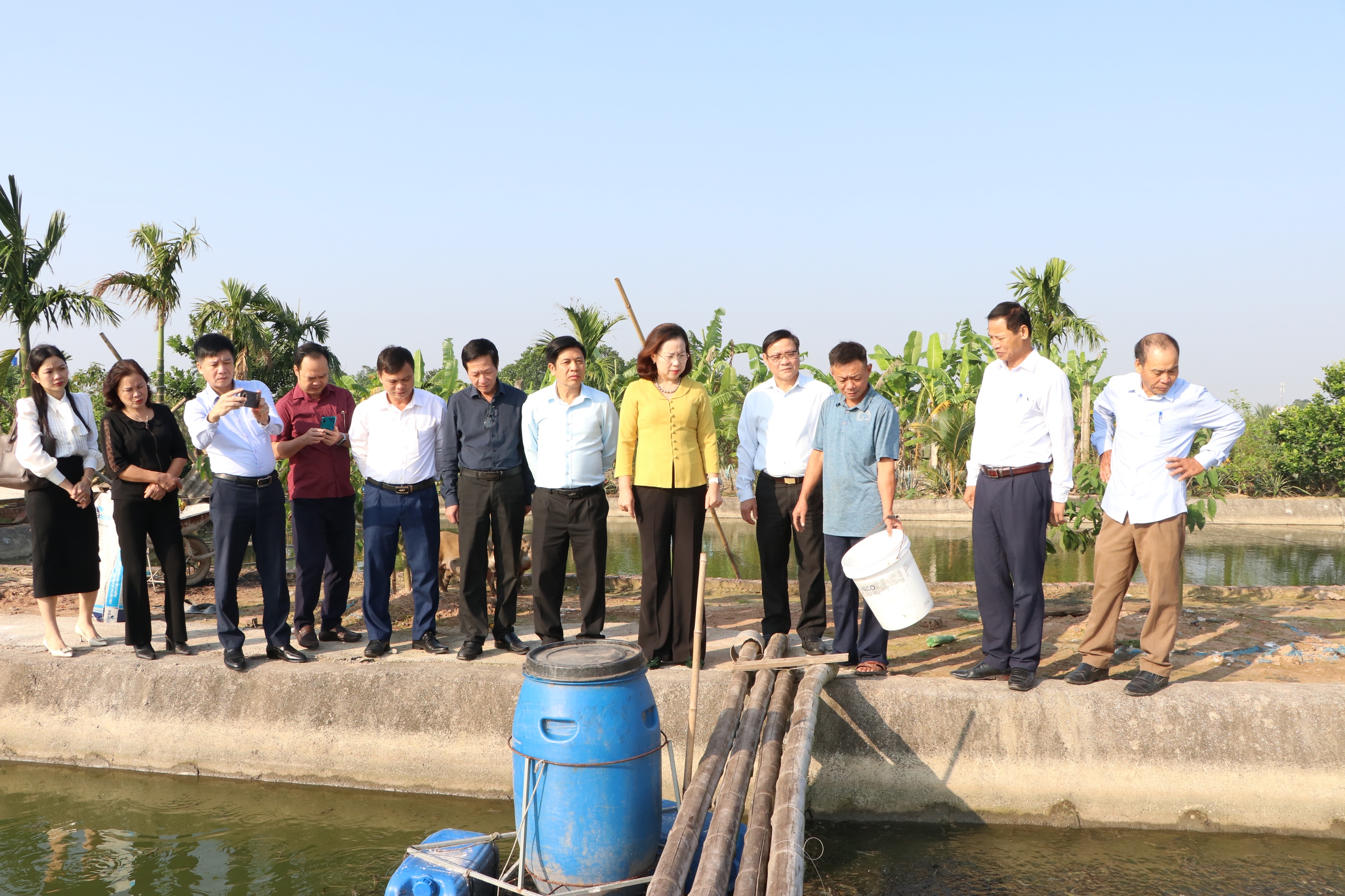 Làm việc với Hội ND xã Trọng Quan (Thái Bình), Phó Chủ tịch Hội NDVN Bùi Thị Thơm yêu cầu làm tốt 6 nhiệm vụ- Ảnh 1.