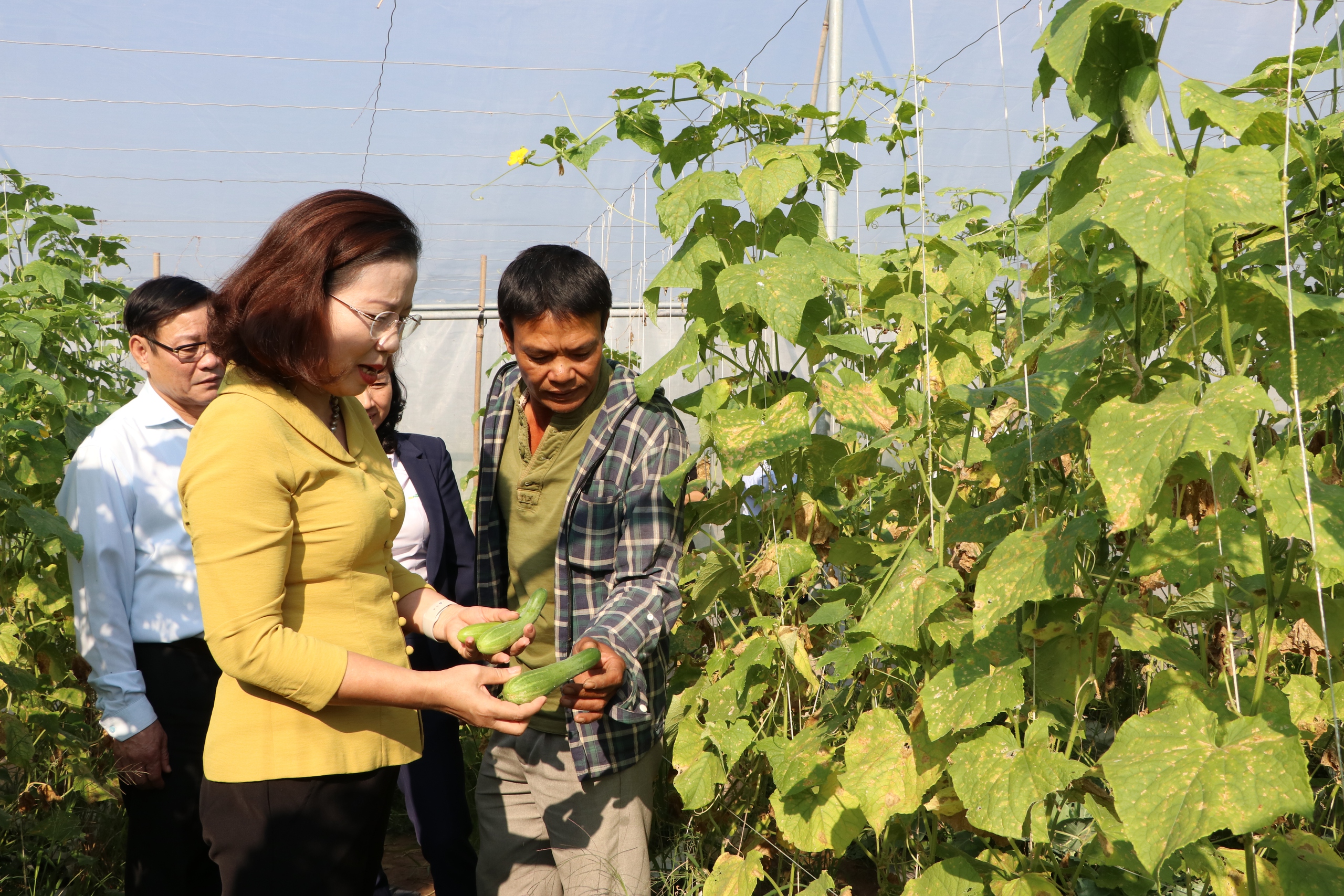 Làm việc với Hội ND xã Trọng Quan (Thái Bình), Phó Chủ tịch Hội NDVN Bùi Thị Thơm yêu cầu làm tốt 6 nhiệm vụ- Ảnh 7.