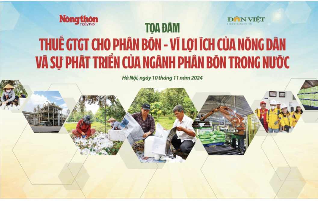 Sáng nay (10/11) diễn ra tọa đàm thuế VAT đối với mặt hàng phân bón: Vì lợi ích người nông dân- Ảnh 1.