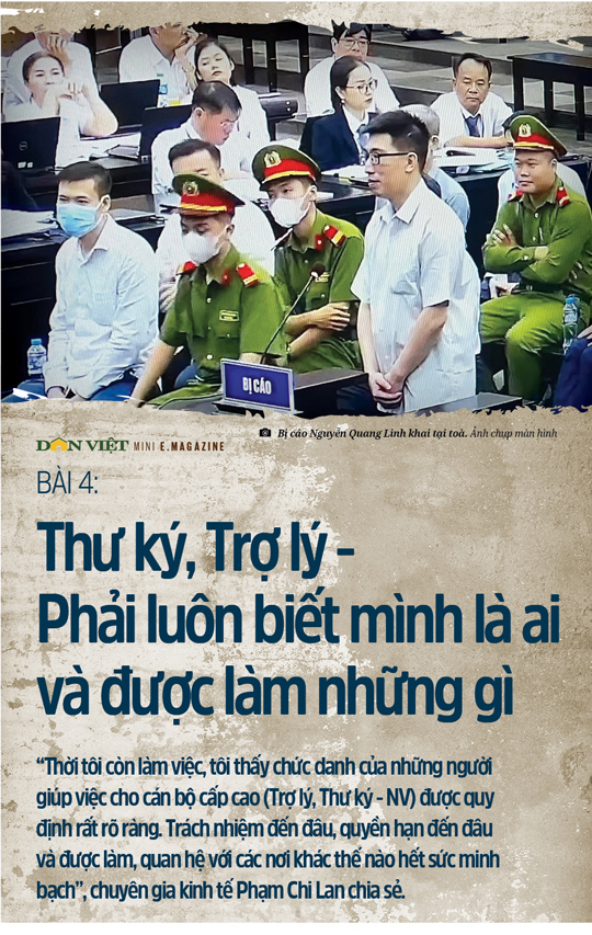 Thư ký, Trợ lý - Phải luôn biết mình là ai và được làm những gì (Bài 4) - Ảnh 2.