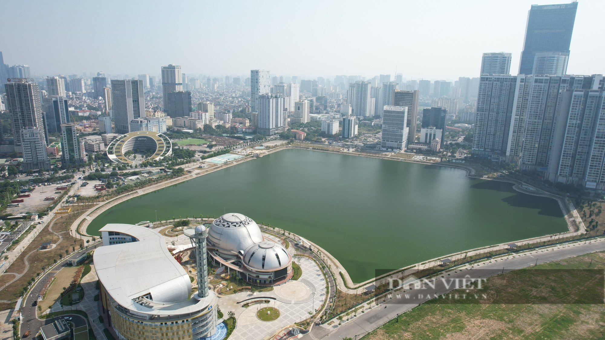 Hà Nội: Hiện trạng dự án công viên, hồ điều hoà trị giá gần 800 tỷ đồng trông như thế nào? - Ảnh 1.