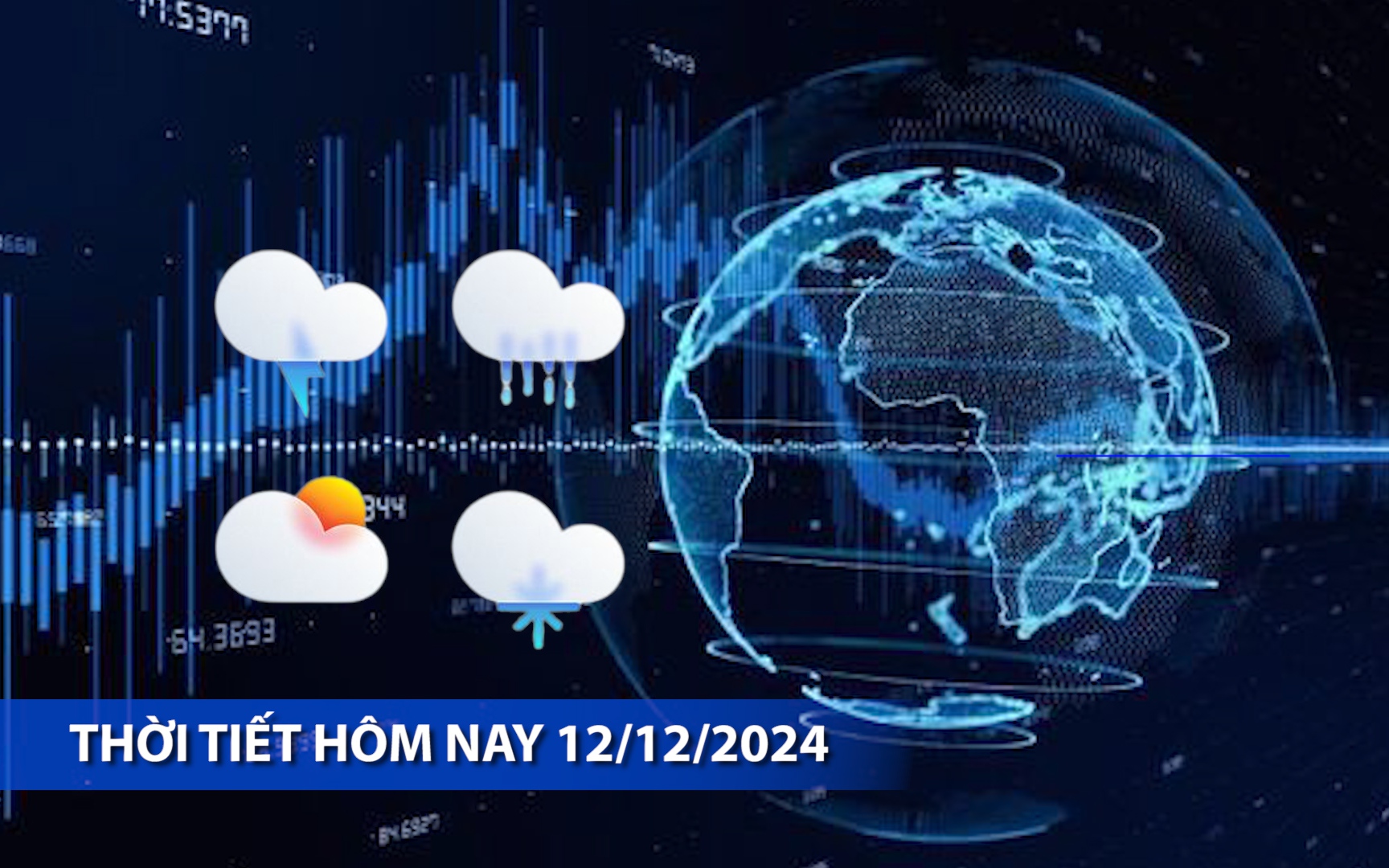 Thời tiết hôm nay 12/12/2024: Bắc Bộ trời rét, Quảng Trị đến Khánh Hòa mưa rất to