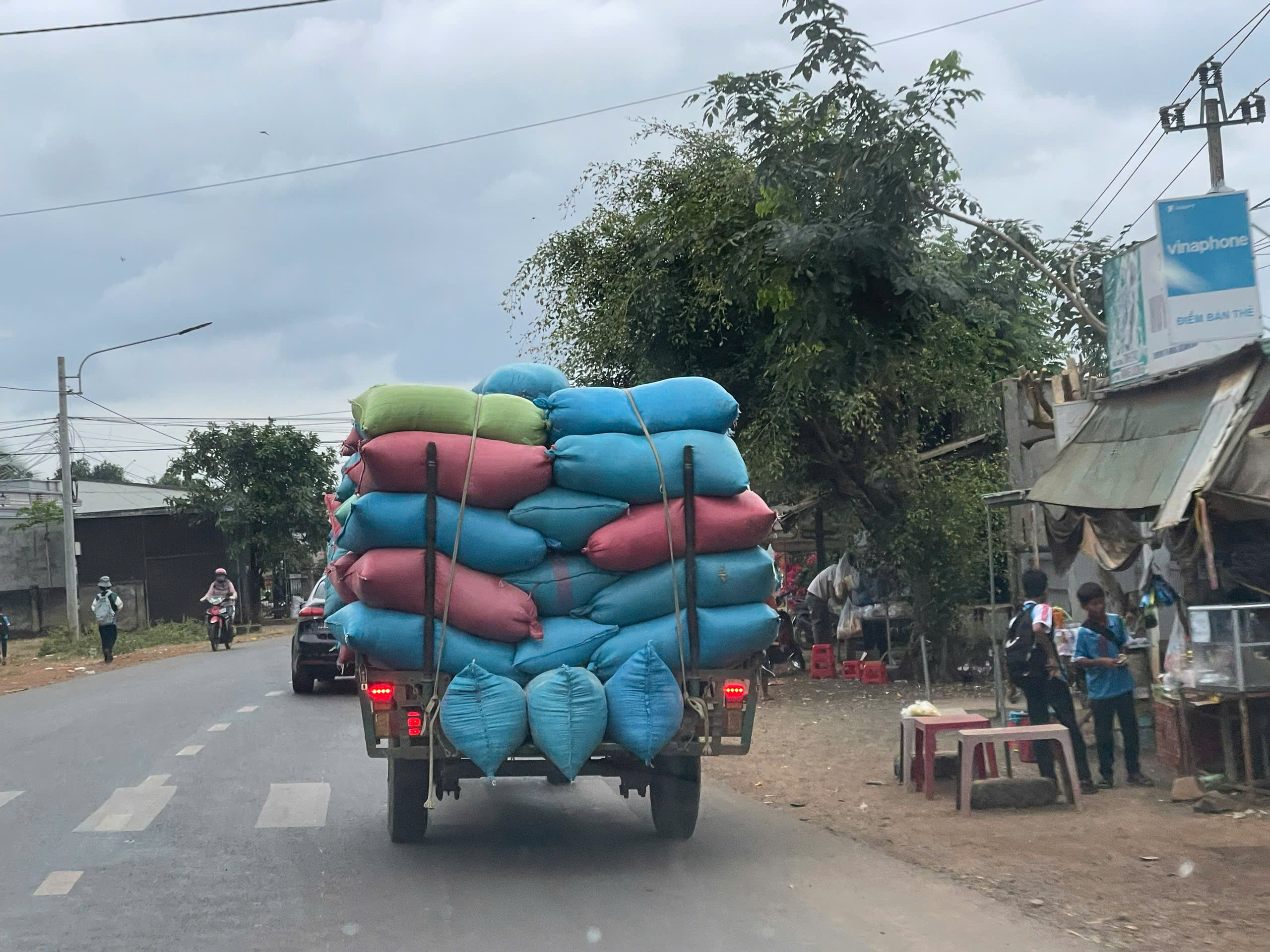 Cảnh báo nguy cơ tai nạn giao thông trong vụ thu hoạch cà phê - Ảnh 2.