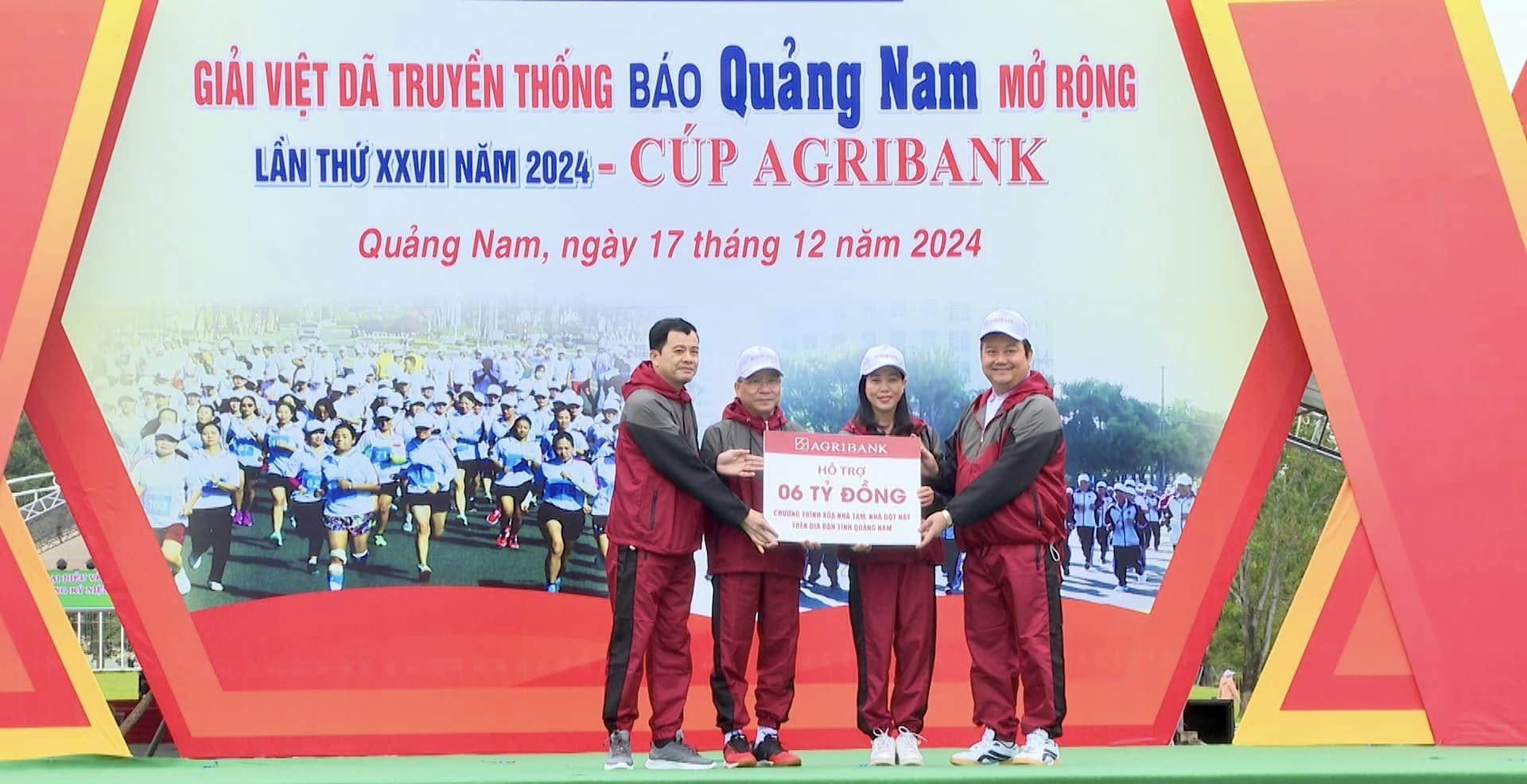 Hấp dẫn Giải Việt dã truyền thống Báo Quảng Nam năm 2024 tranh Cúp Agribank - Ảnh 1.