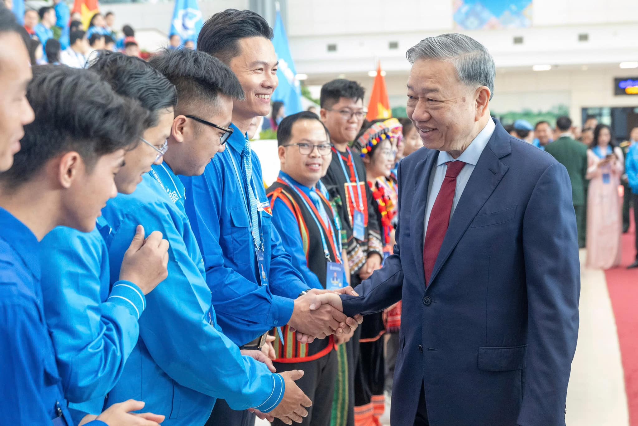 Tổng Bí thư Tô Lâm: Cán bộ Đoàn phải "gian khổ thì đi trước, hưởng thụ thì đi sau"- Ảnh 1.