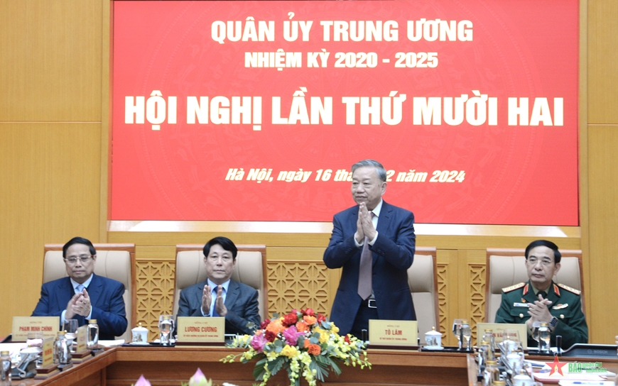 Tổng Bí thư Tô Lâm nêu 4 nhiệm vụ quan trọng xây dựng QĐND Việt Nam trong tình hình mới - Ảnh 1.