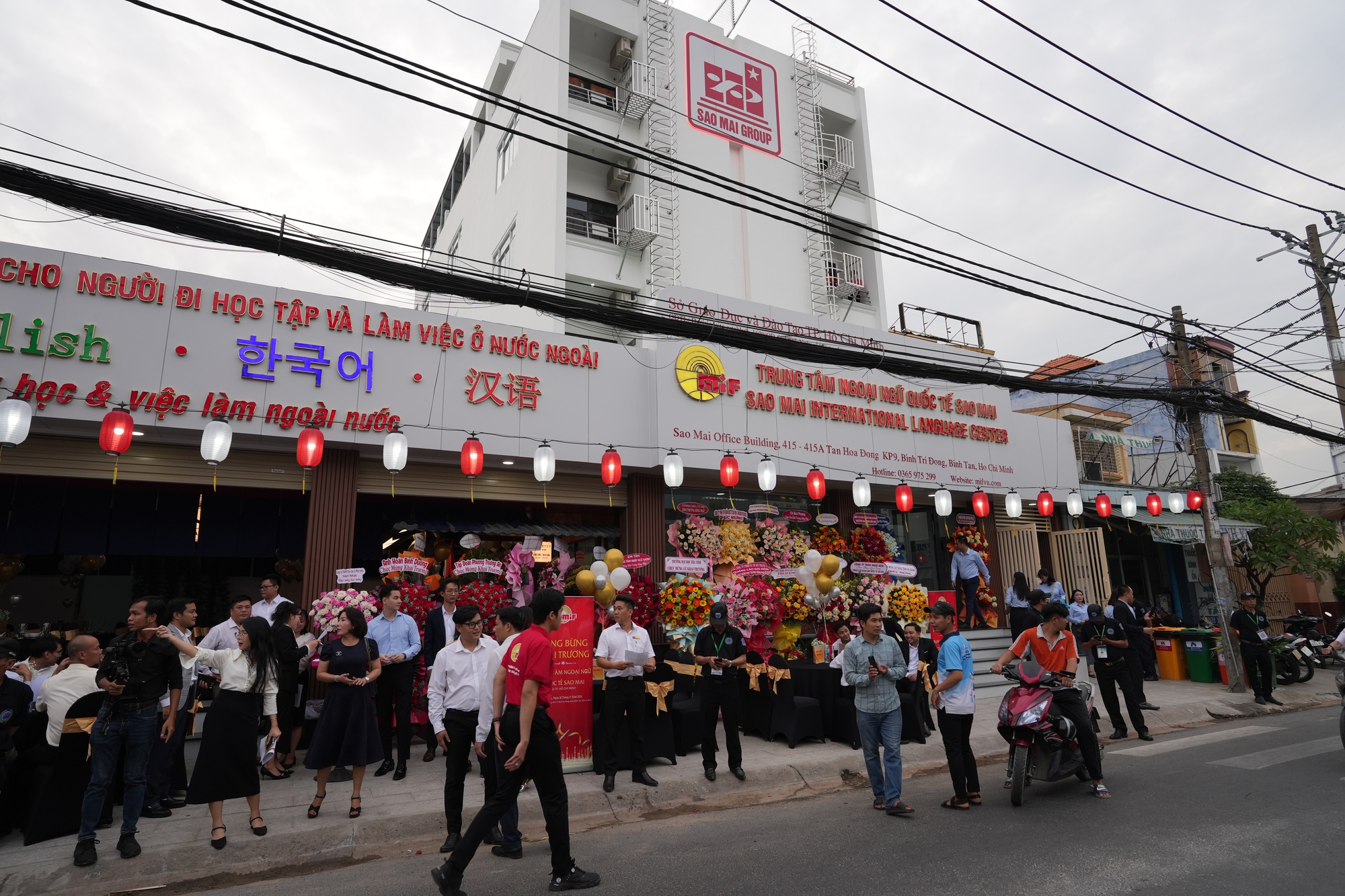 Trung tâm Ngoại ngữ Quốc Tế Sao Mai tại TP.HCM chính thức đi vào hoạt động - Ảnh 1.