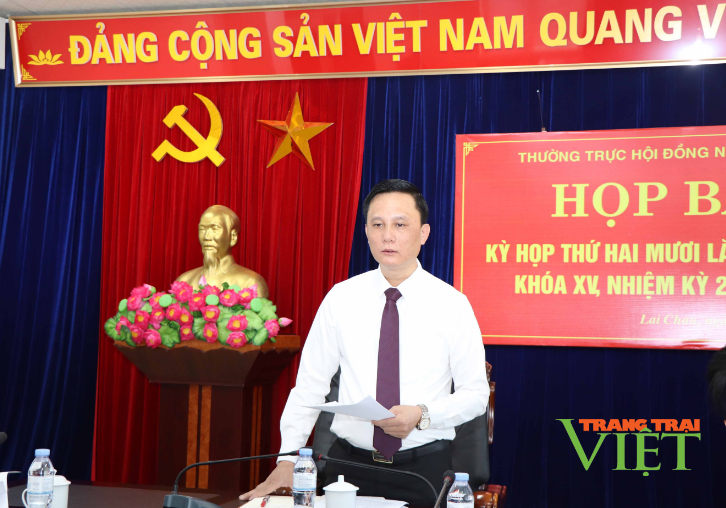 Sắp diễn ra kỳ họp thứ hai mươi lăm, HĐND tỉnh Lai Châu khóa XV - Ảnh 2.