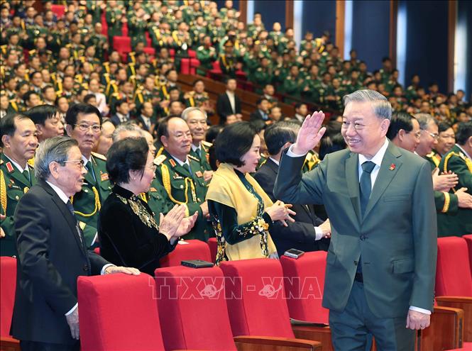 Tổng Bí thư Tô Lâm dự Lễ kỷ niệm 80 năm Ngày thành lập QĐND và 35 năm Ngày hội Quốc phòng toàn dân- Ảnh 4.