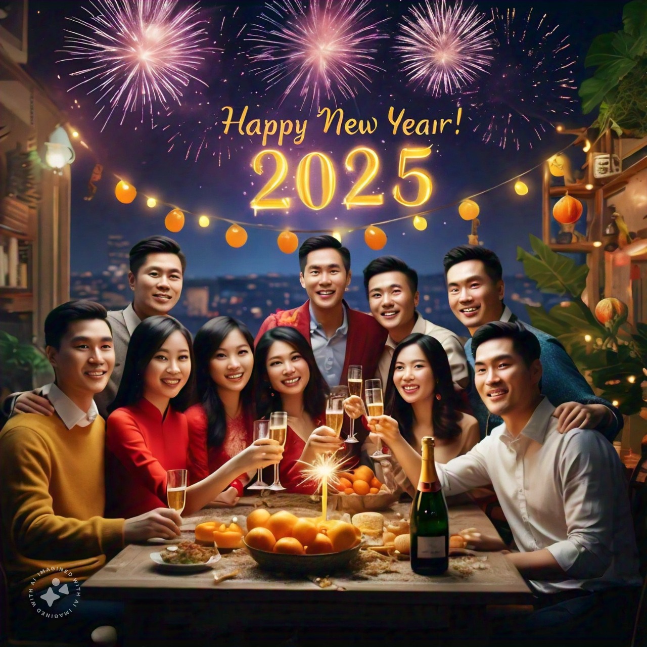 36 lời chúc mừng năm mới 2025 hay nhất cho Đêm Giao thừa nổ tung niềm vui - Ảnh 6.