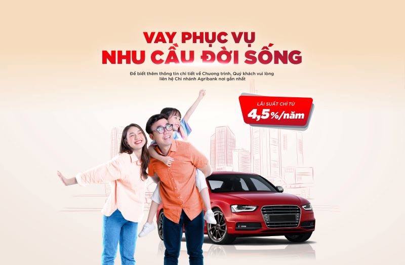 Ưu đãi khách hàng vay vốn phục vụ nhu cầu đời sống với lãi suất cho vay chỉ từ 4,5%/năm - Ảnh 1.