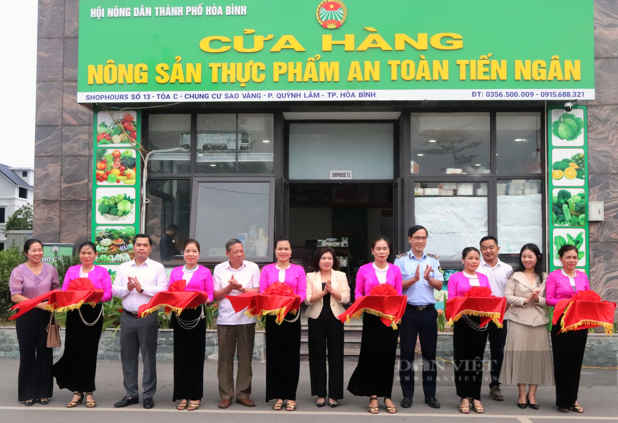 Khai trương cửa hàng nông sản thực phẩm an toàn tại thành phố Hòa Bình - Ảnh 4.