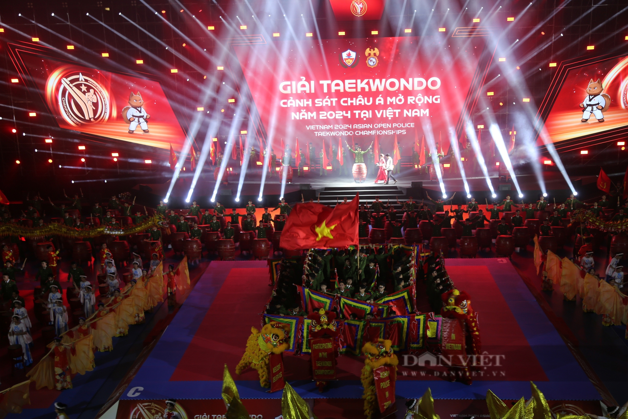 Khai mạc giải Taekwondo Cảnh sát châu Á mở rộng năm 2024 - Ảnh 3.