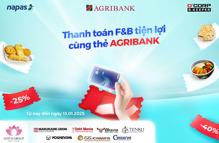 Dịp lễ hội cuối năm - Ưu đãi rộn ràng cùng thẻ nội địa Agribank - Ảnh 1.