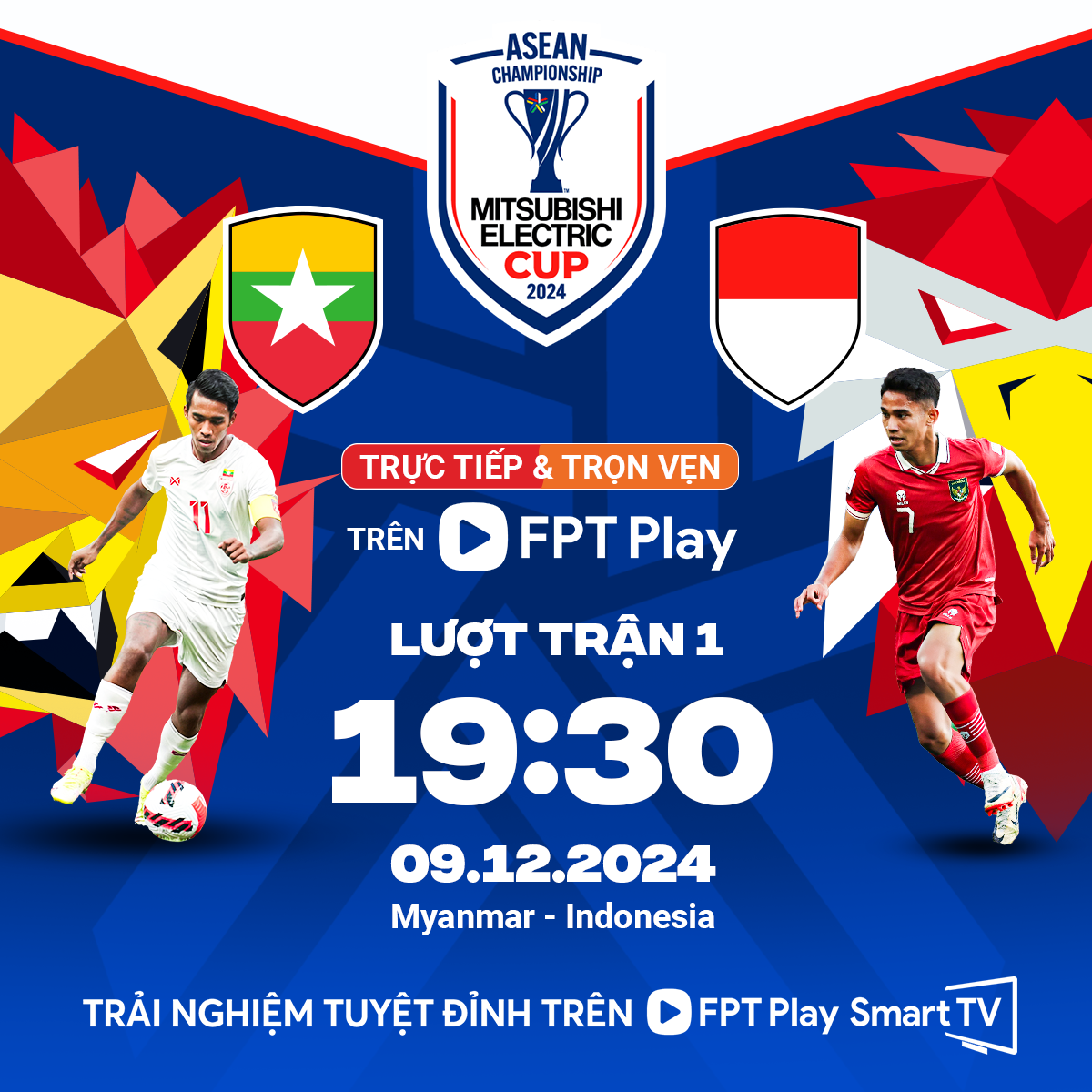 Myanmar vs Indonesia (19h30 ngày 9/12): Đội khách thắng sít sao? - Ảnh 1.