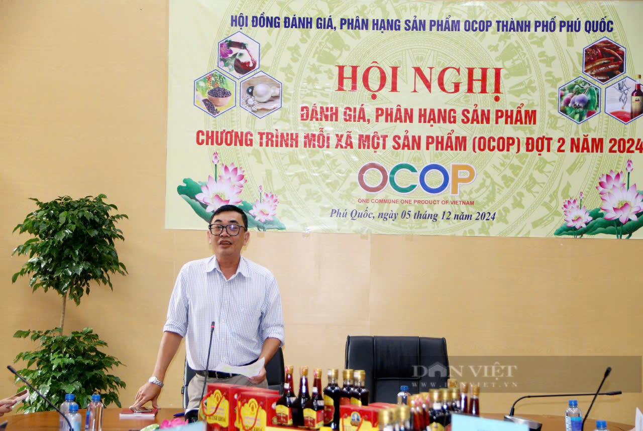 Phú Quốc đánh giá, phân hạng thêm 26 sản phẩm OCOP - Ảnh 2.