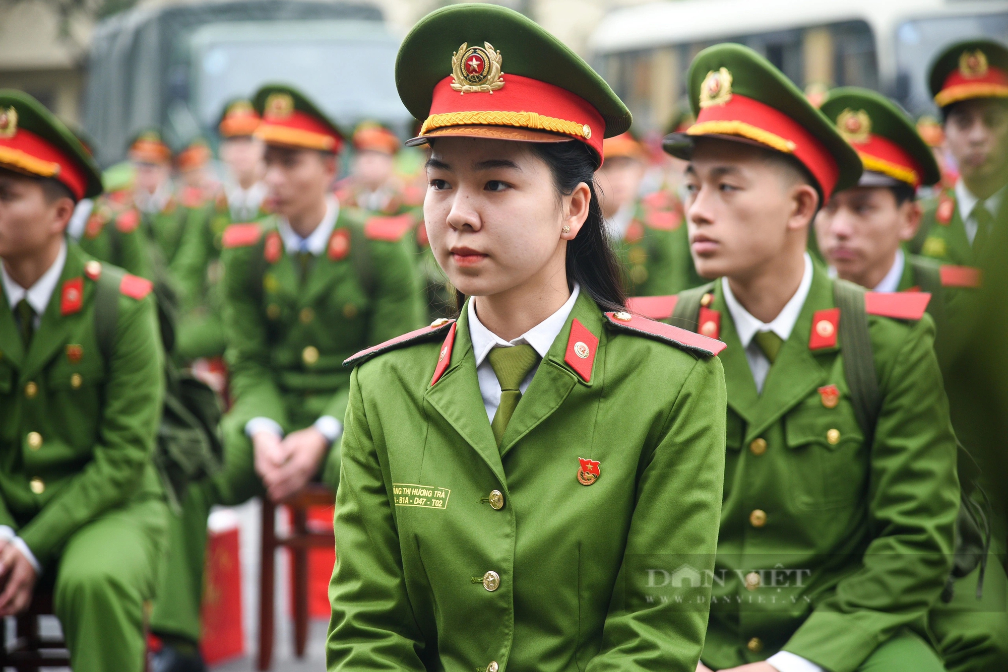 Chuyến xe đưa hơn 300 chiến sĩ cảnh sát tương lai từ Hà Nội về quê đón Tết- Ảnh 5.