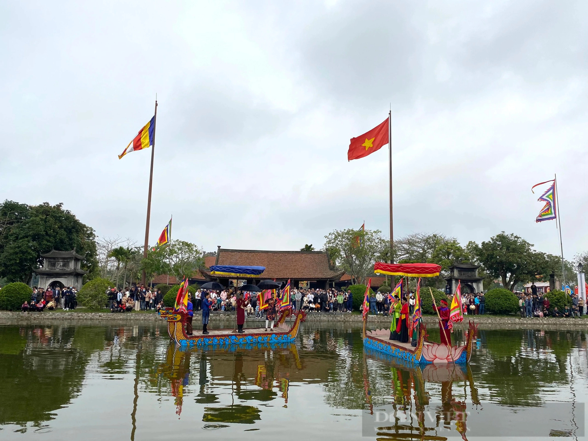 Thái Bình: Lễ hội chùa Keo mùa xuân thu hút đông đảo du khách thập phương- Ảnh 8.