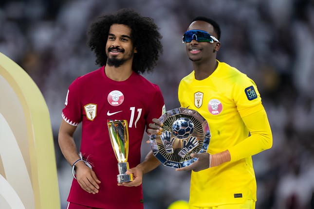 Đội hình tiêu biểu Asian Cup 2024: Qatar thống trị- Ảnh 1.