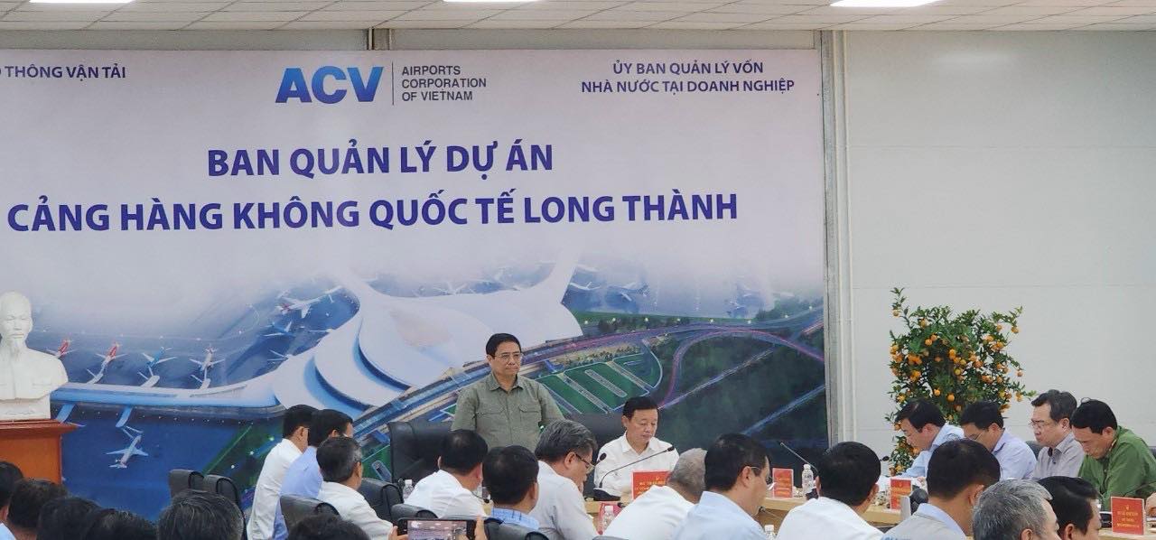 Thủ tướng yêu cầu tranh thủ rút gọn tiến độ dự án sân bay Long Thành- Ảnh 1.