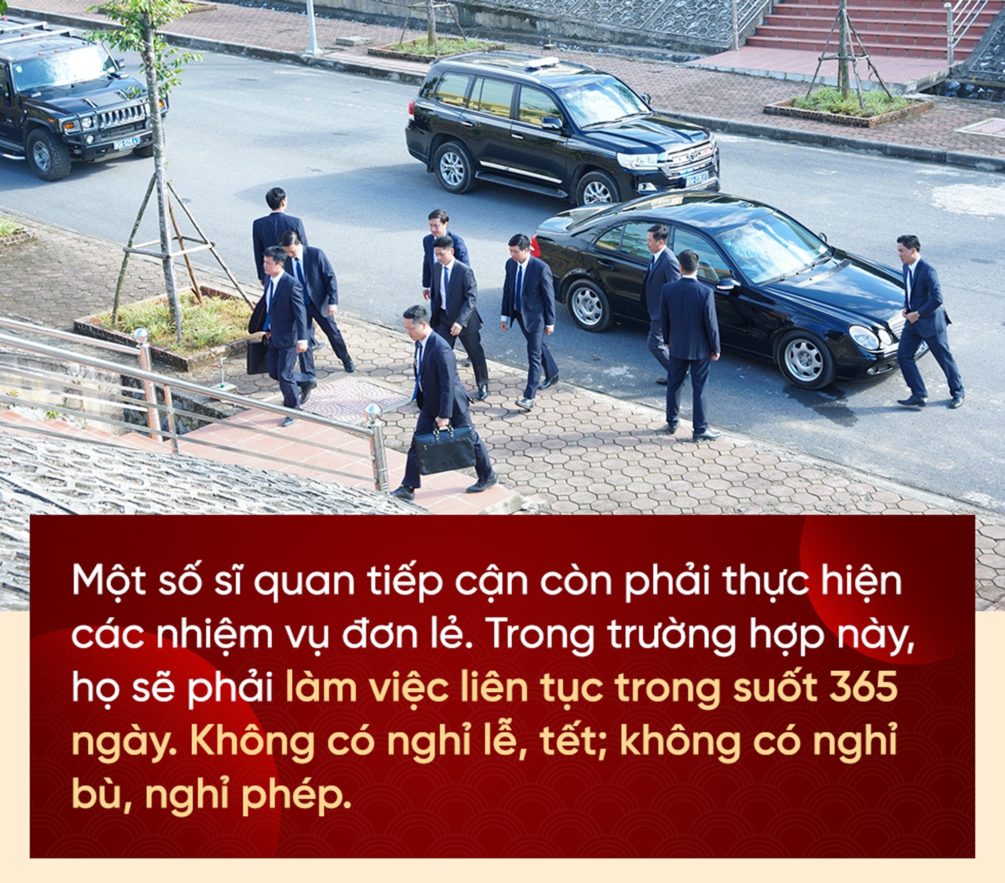 Sĩ quan bảo vệ lãnh đạo Đảng, Nhà nước: Trách nhiệm và những cái Tết xa nhà- Ảnh 7.