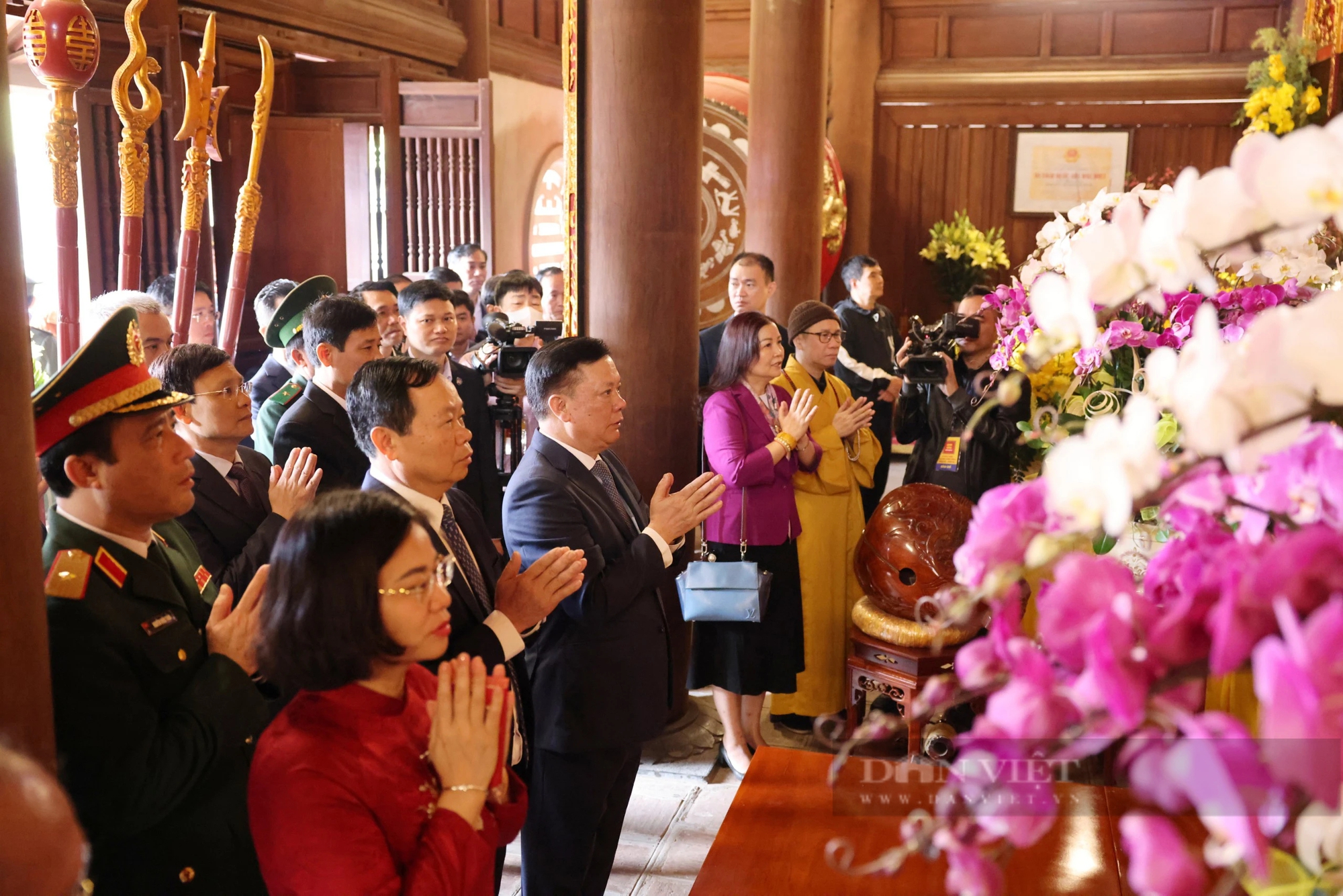 Bí thư, Chủ tịch Hà Nội dự lễ khai hội gò Đống Đa ngày mùng 5 Tết Giáp Thìn- Ảnh 5.