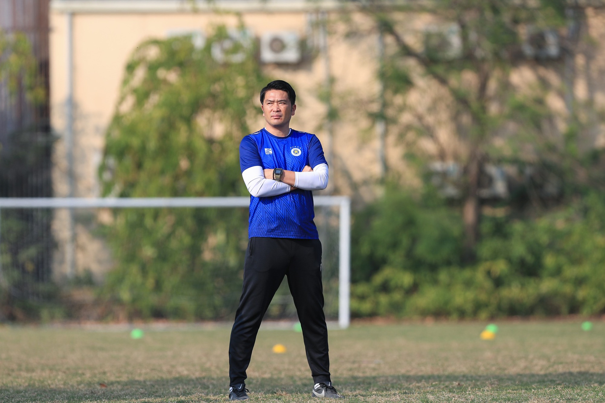 HLV Nhật Bản của Hà Nội FC tiết lộ lý do chọn V.League- Ảnh 1.