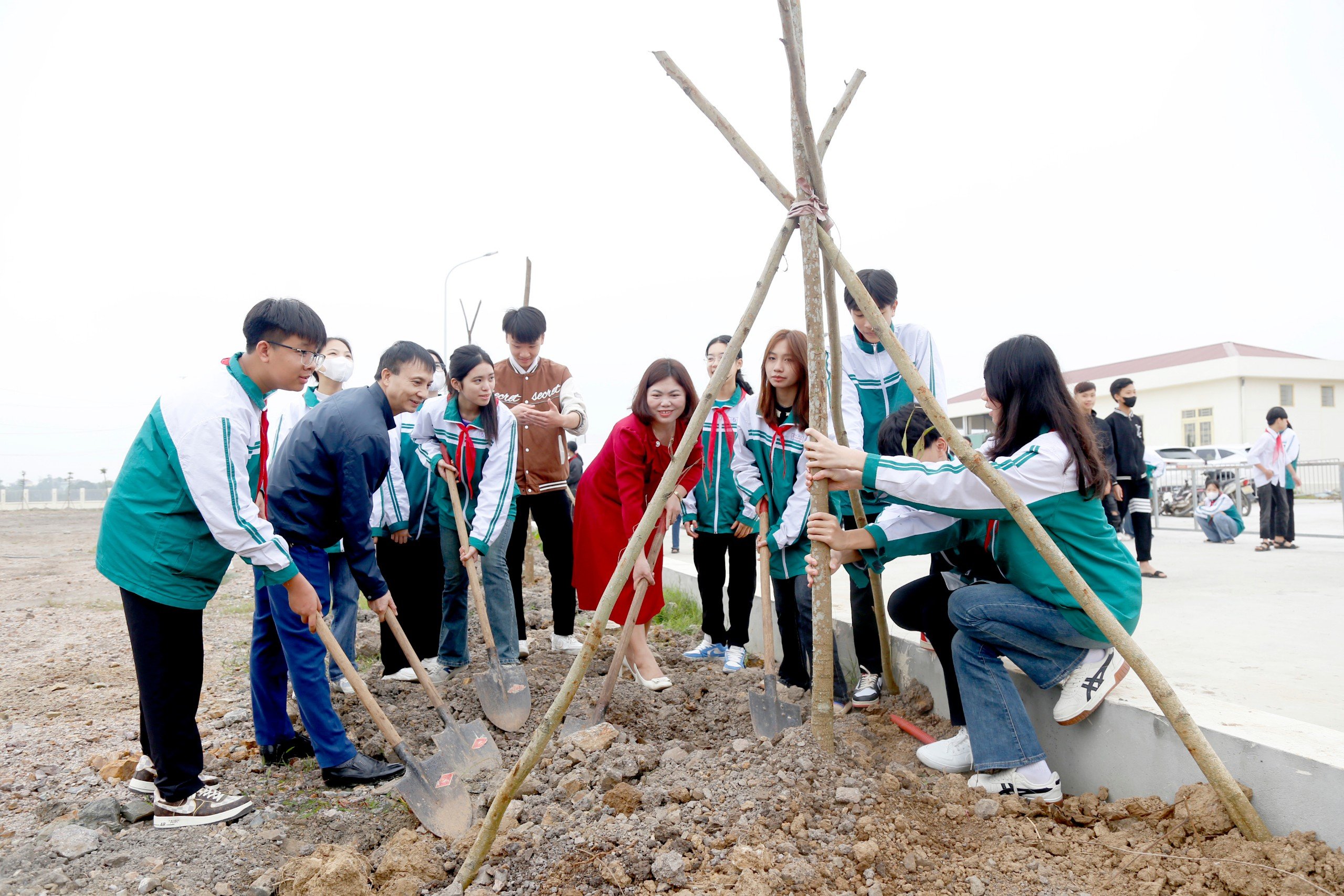 Ninh Bình: Phấn đấu trồng mới trên 1,2 triệu cây xanh trong năm 2024- Ảnh 3.