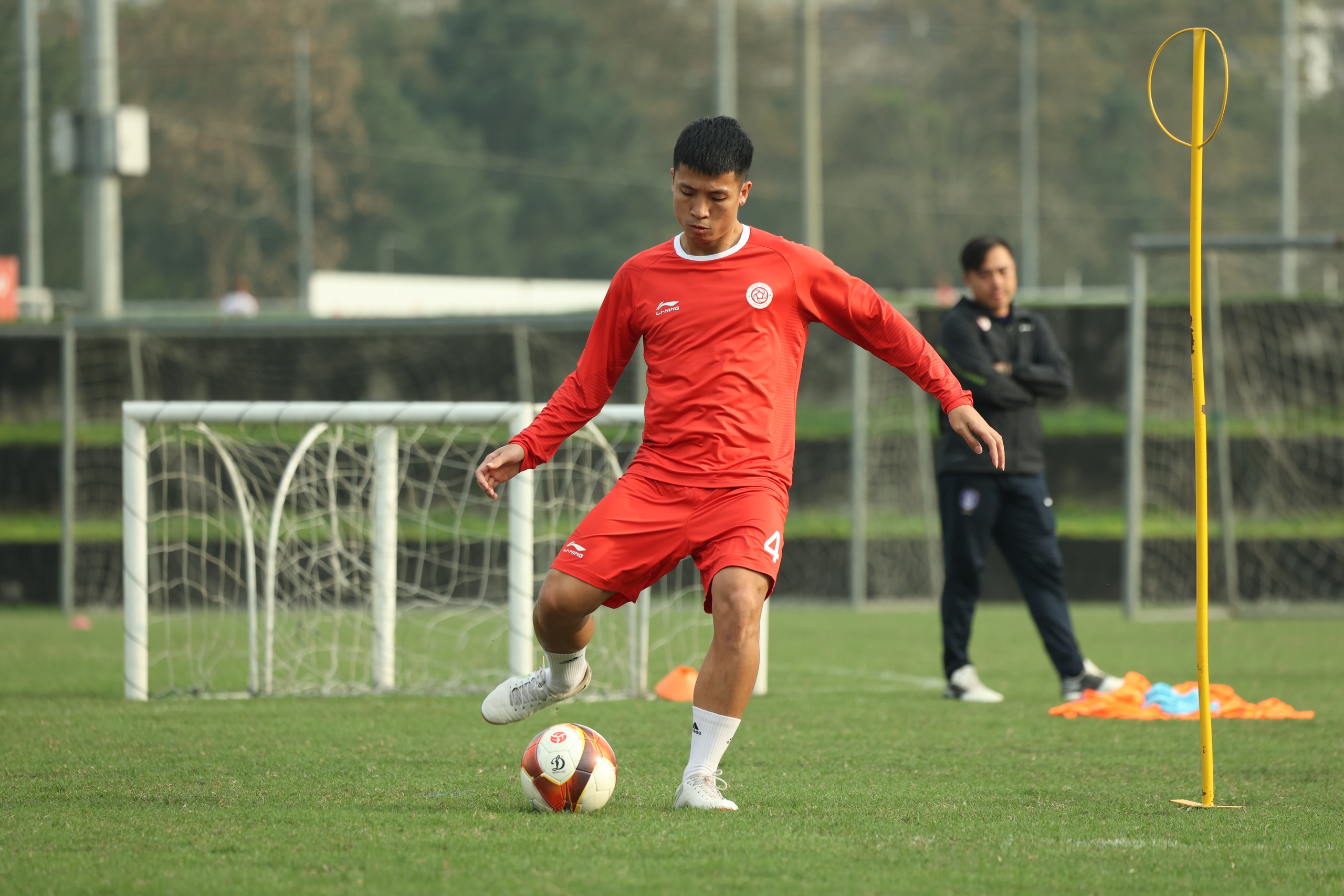 CLB Thể Công - Viettel tích cực tập luyện chuẩn bị đấu Khánh Hòa FC- Ảnh 5.