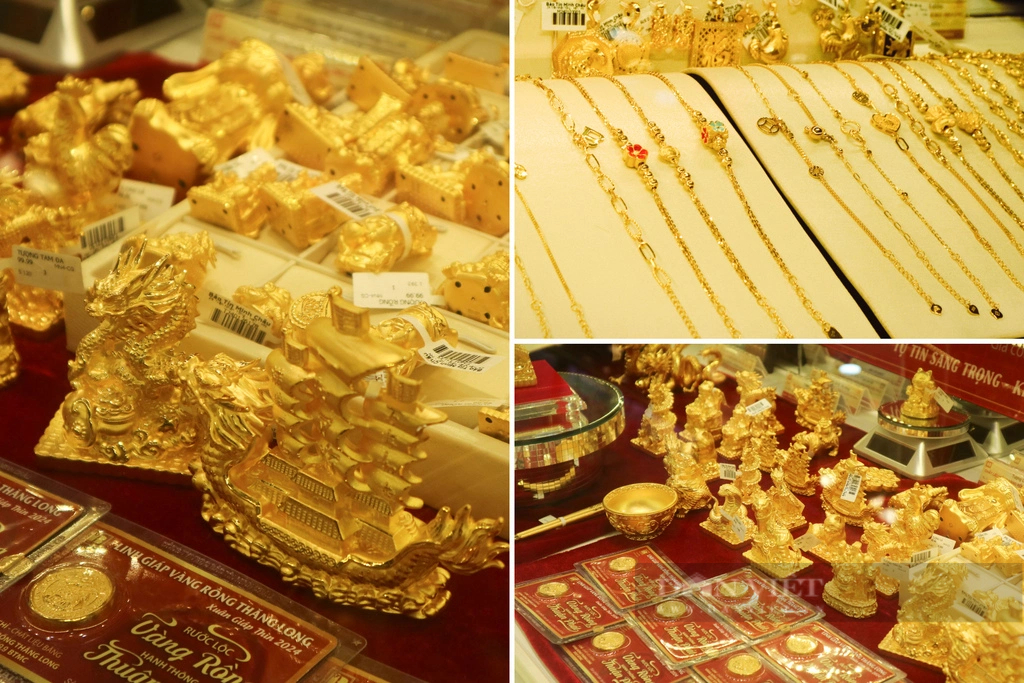 Cửa hàng vàng Hà Nội “tung chiêu” chờ hốt bạc ngày vía Thần Tài- Ảnh 12.