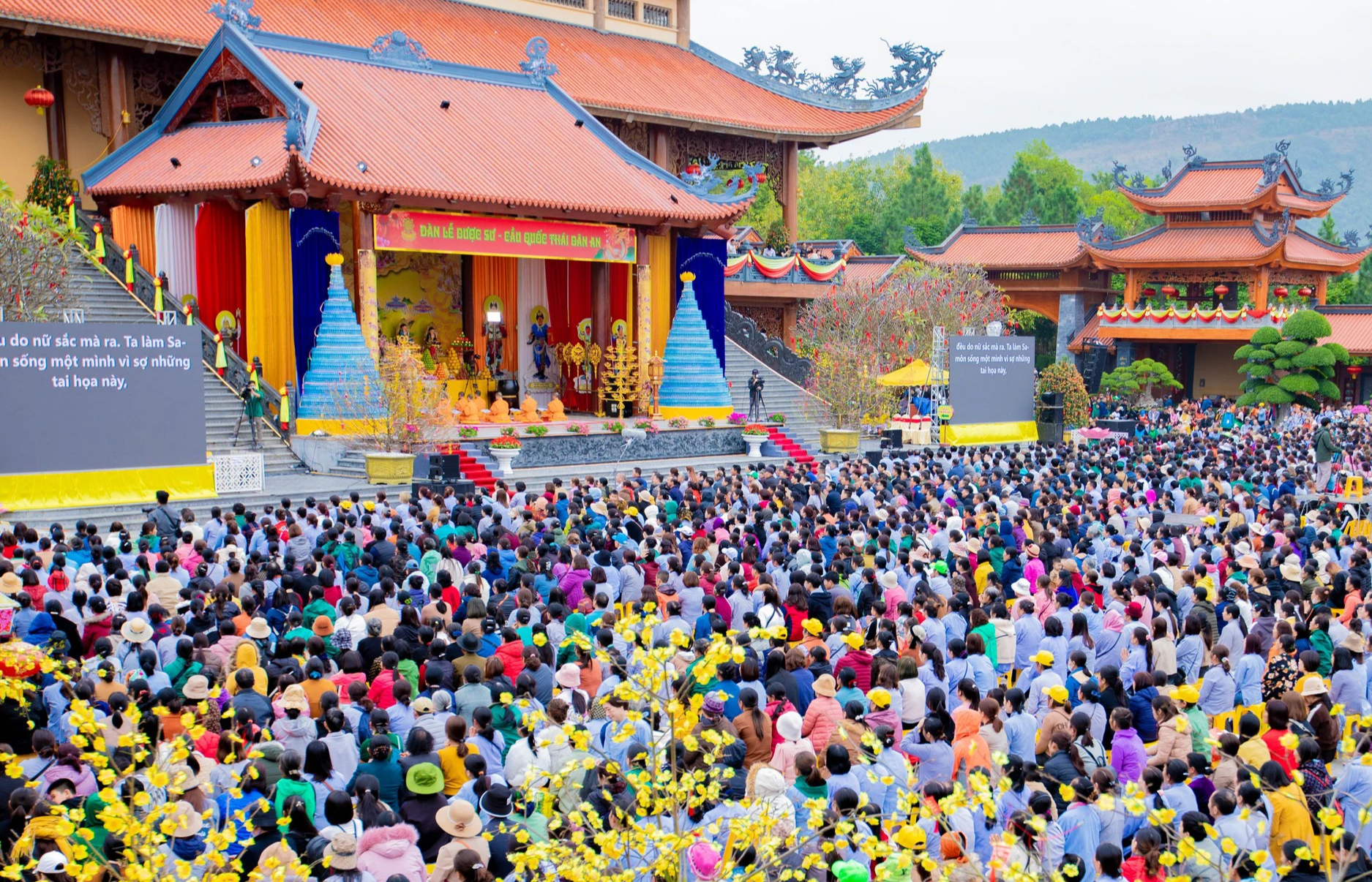 Kết quả giám sát việc tổ chức lễ hội dịp Tết Nguyên đán tại chùa Ba Vàng- Ảnh 1.
