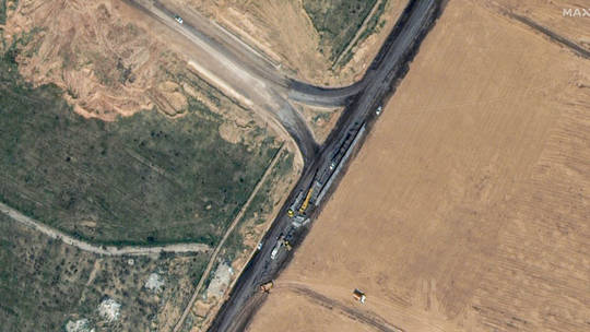 Ai Cập xây bức tường bí ẩn gần Gaza- Ảnh 1.