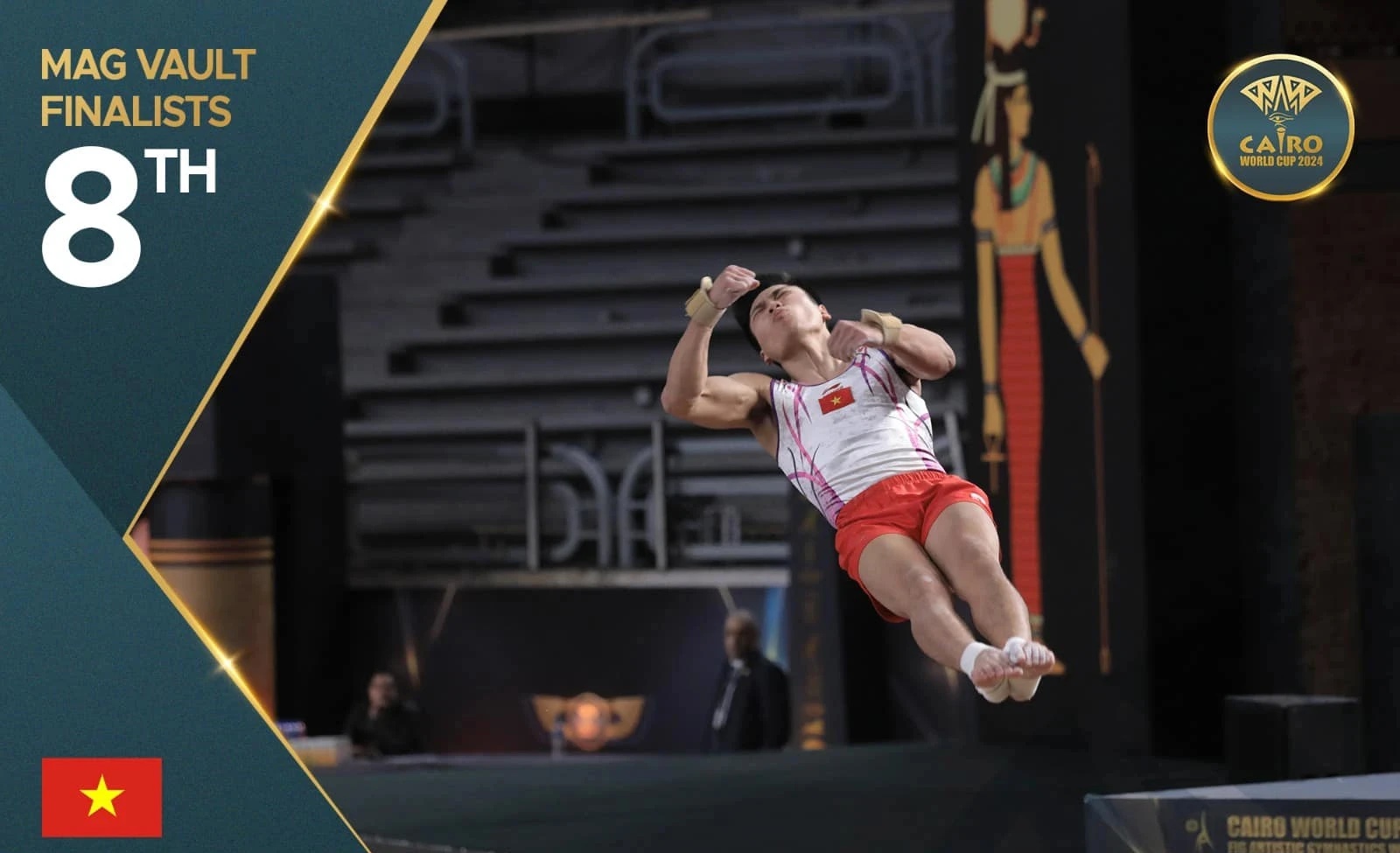 Trịnh Hải Khang vào chung kết nhảy chống Cúp thế giới TDDC- Ảnh 1.