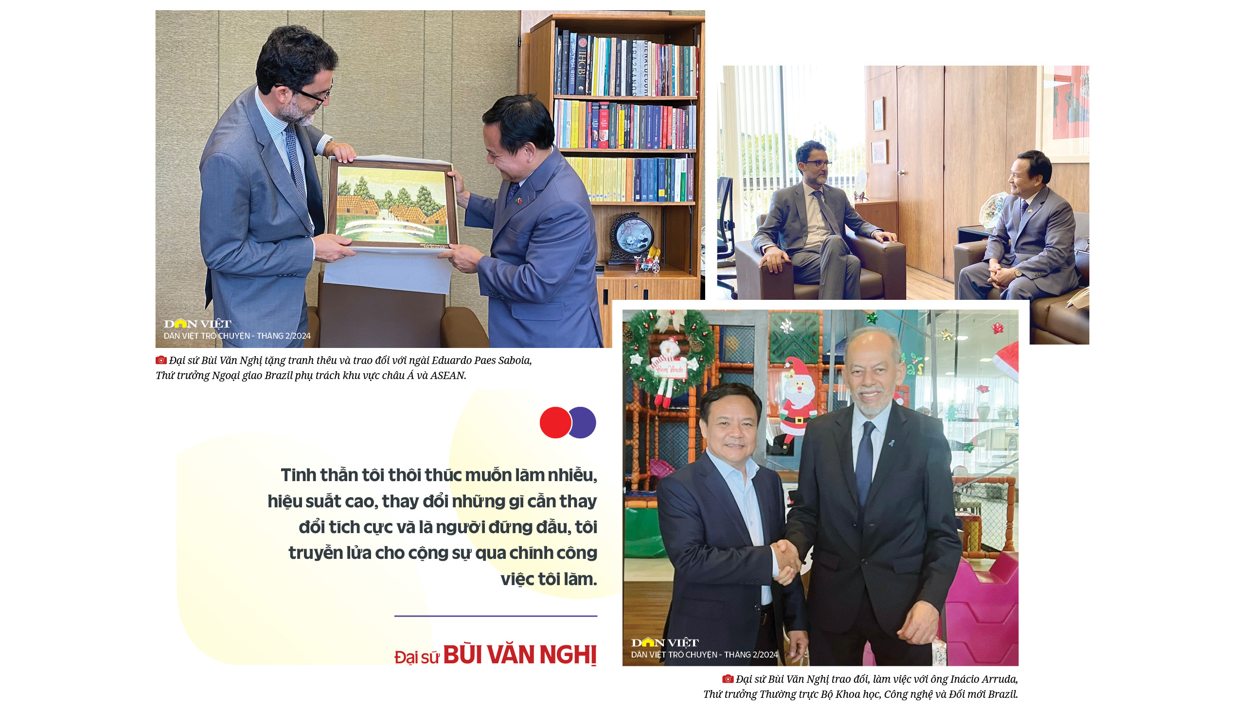 Đại sứ Việt Nam tại Brazil Bùi Văn Nghị: Nông sản là thương hiệu mạnh của kinh tế và hình ảnh văn hoá Việt Nam- Ảnh 5.