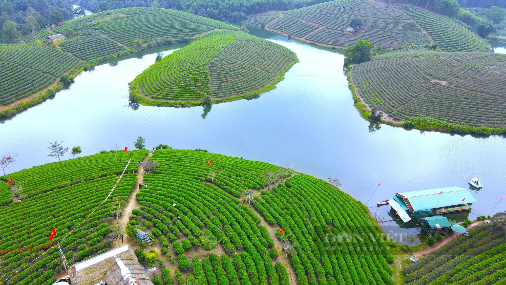 Một nơi ở Nghệ An có đảo, có đồi, có hồ nước đẹp long lanh, dân tình đang kéo lên chụp ảnh, quay phim- Ảnh 1.