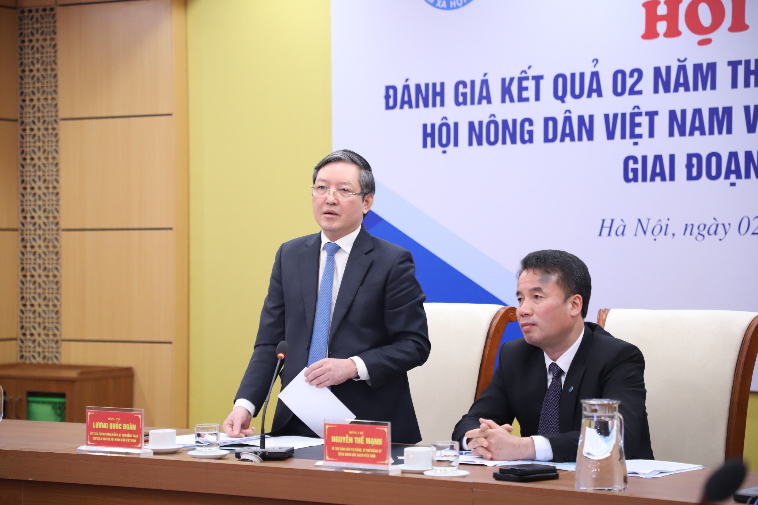 Hội Nông dân Việt Nam, BHXH Việt Nam tổ chức đánh giá kết quả 2 năm thực hiện quy chế phối hợp- Ảnh 2.