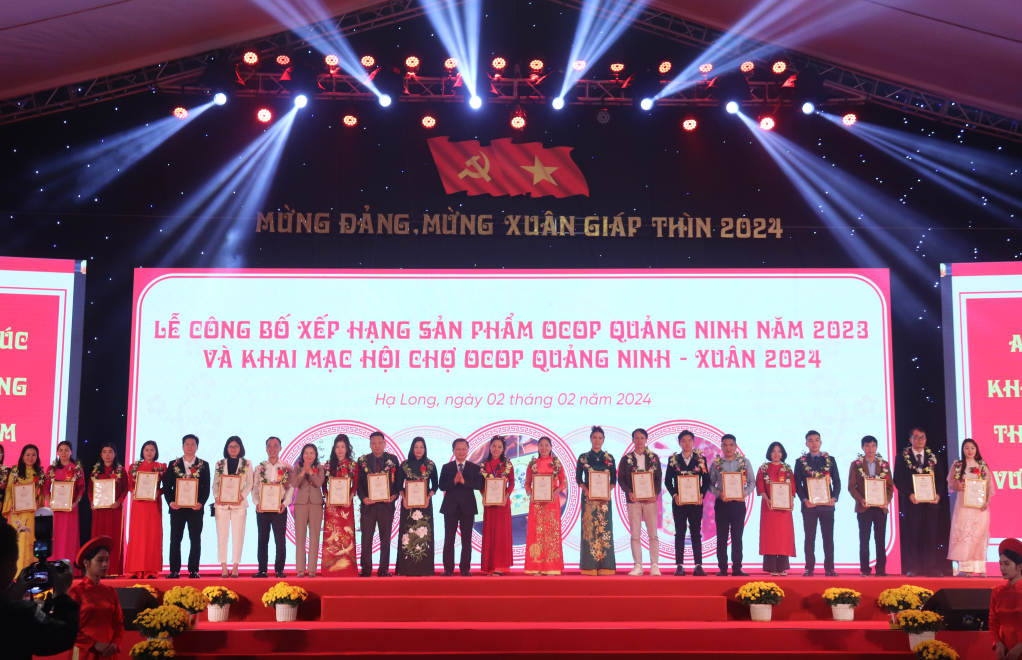 Quảng Ninh có 40 sản phẩm OCOP đạt 4 sao năm 2023 - Ảnh 1.