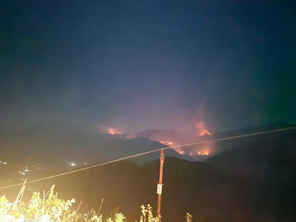Cháy rừng tại Vườn Quốc gia Hoàng Liên: Chủ tịch UBND tỉnh Lào Cai có văn bản hỏa tốc- Ảnh 2.