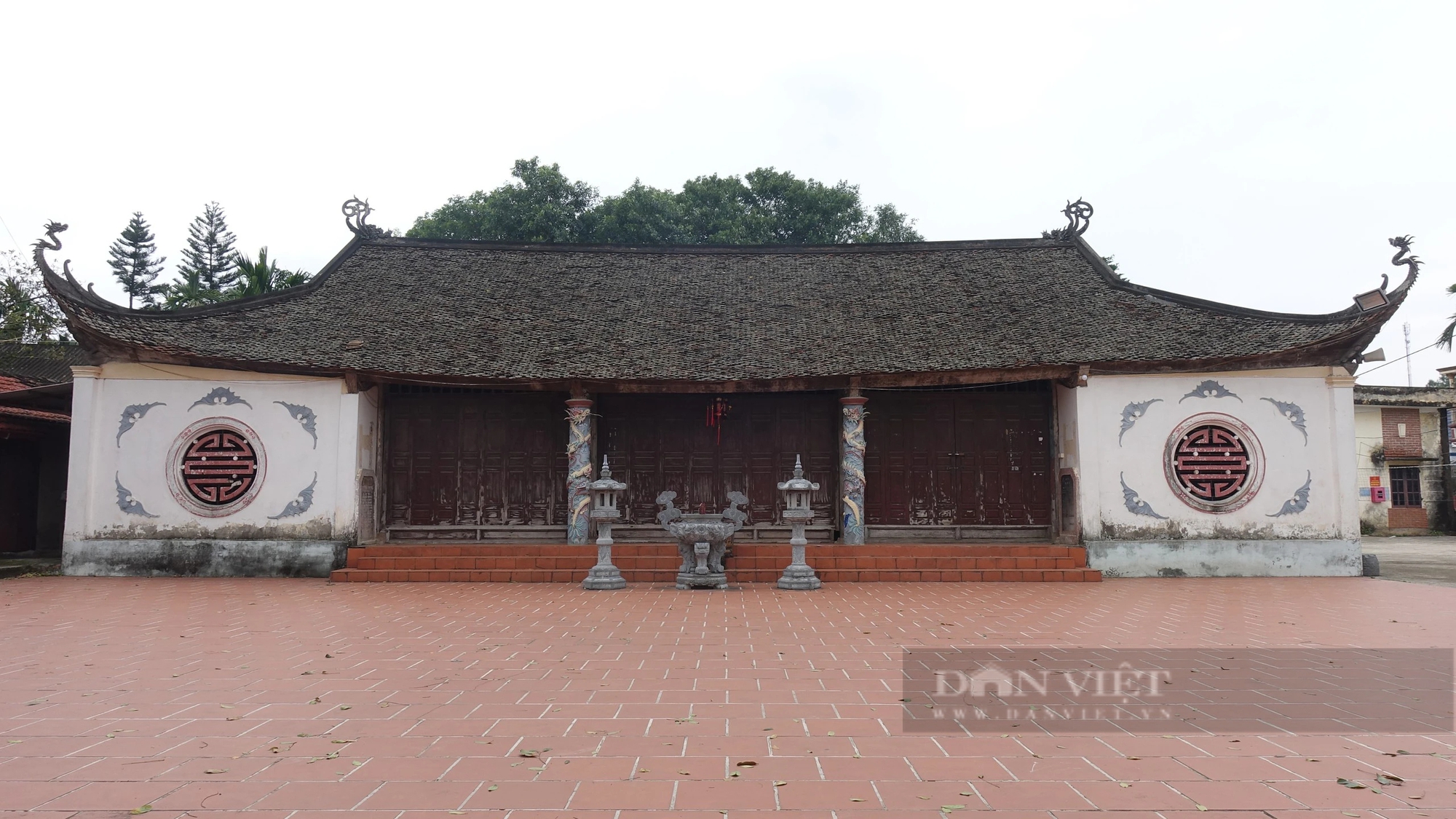 Nét độc đáo bên trong ngôi đình cổ Yên Lạc ở Thủ đô- Ảnh 2.