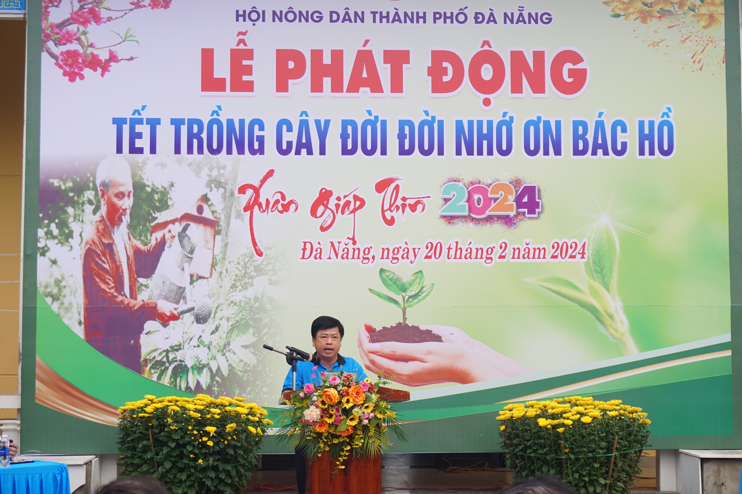 Hội Nông dân thành phố Đà Nẵng phát động “Tết trồng cây đời đời nhớ ơn Bác Hồ” Xuân Giáp Thìn 2024- Ảnh 5.