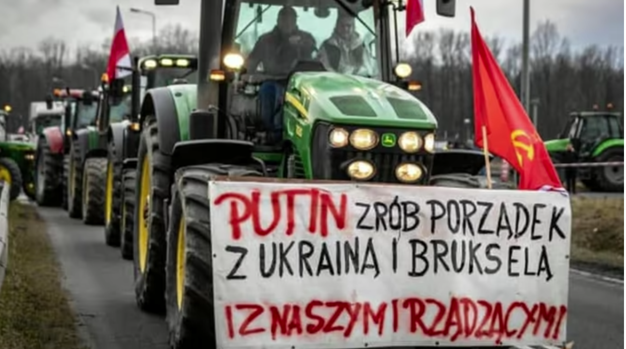 Cảnh sát điều tra việc nông dân Ba Lan kêu gọi ông Putin "lập lại trật tự ở Ukraine"- Ảnh 1.