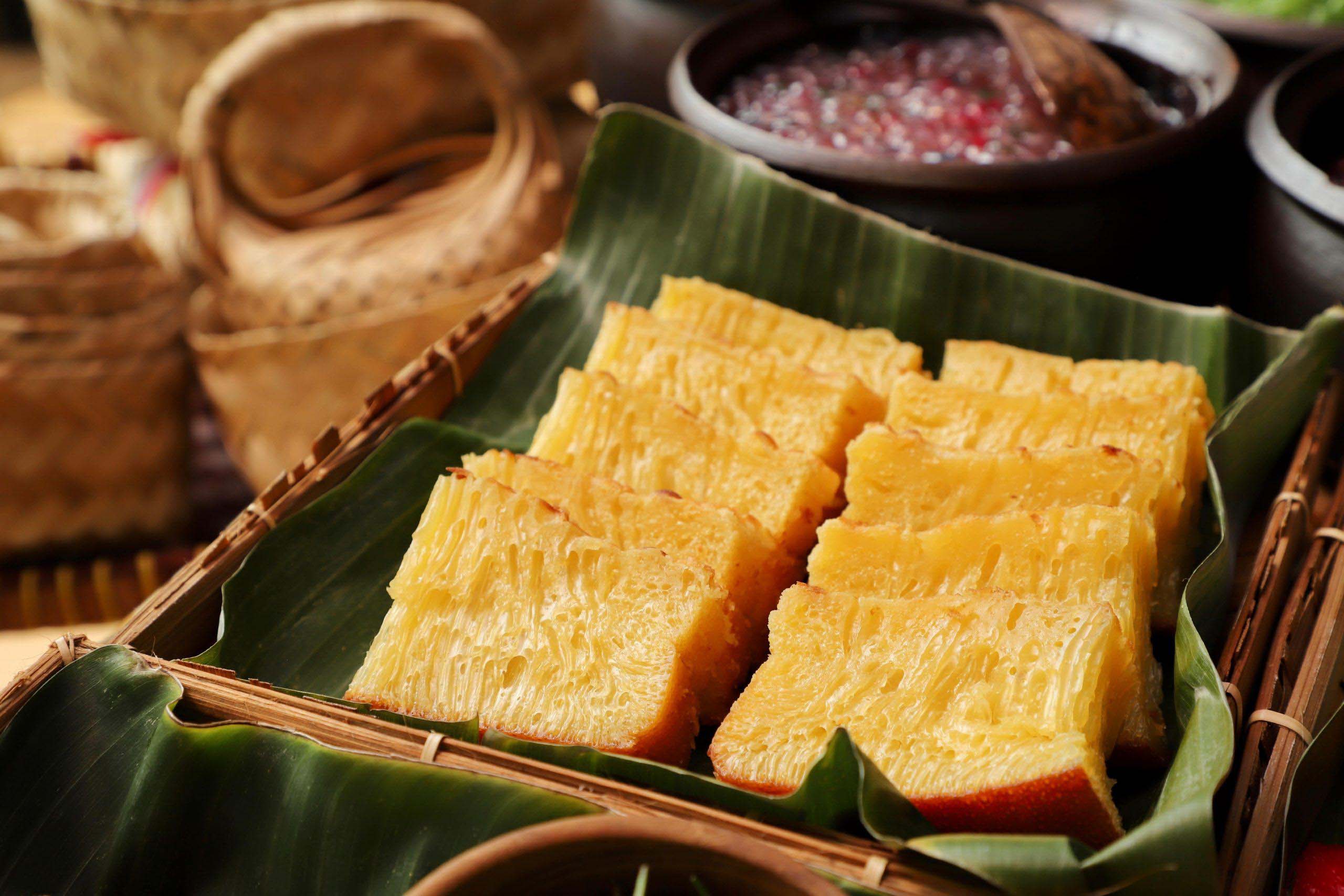 Độc đáo, loại quả chín vàng ruộm chế biến được món bánh thơm ngon, bổ dưỡng- Ảnh 1.