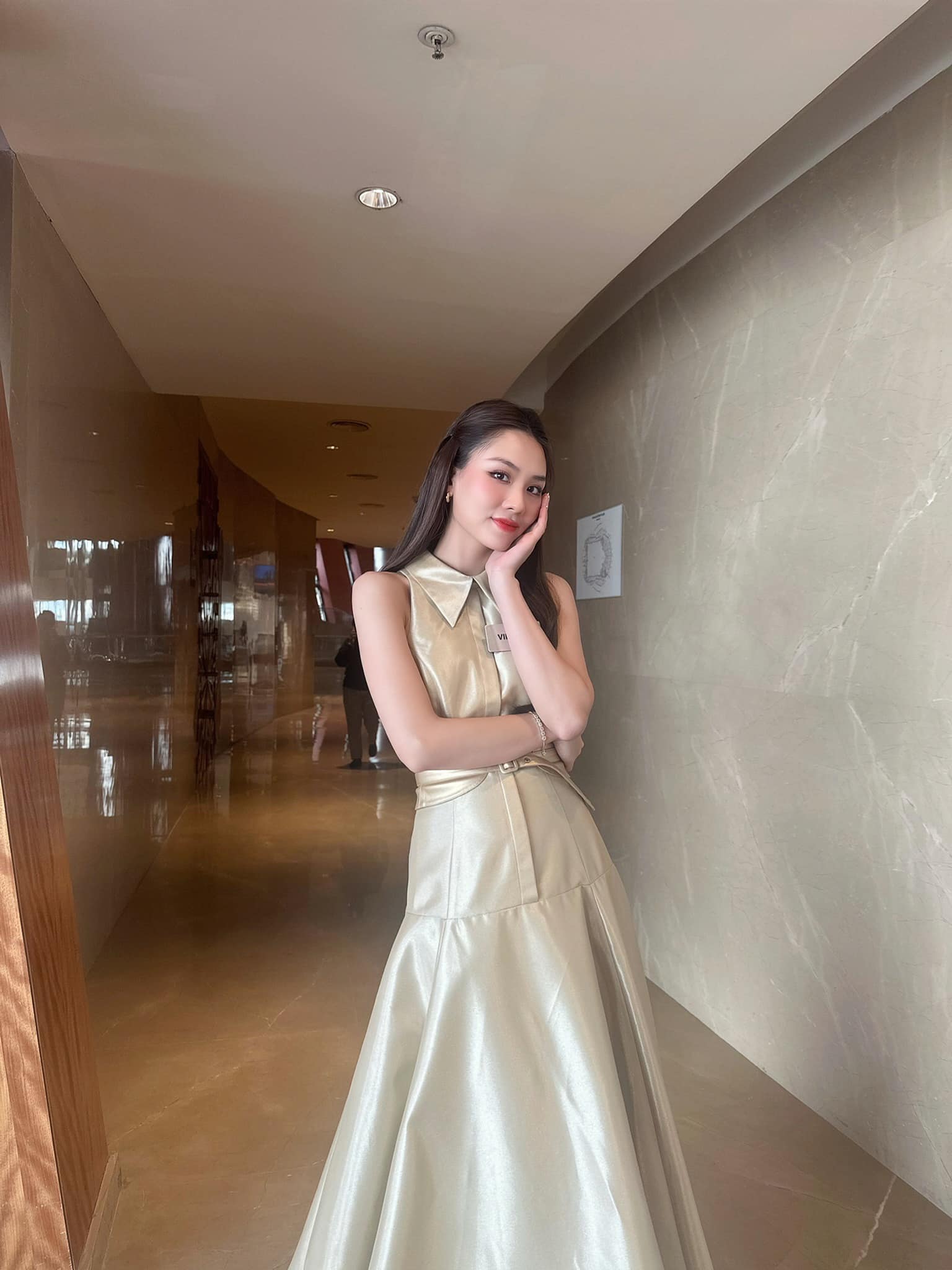 Hoa hậu Mai Phương nhận "tin vui" tại Miss World 2024 ngay sau phần thi quan trọng- Ảnh 1.