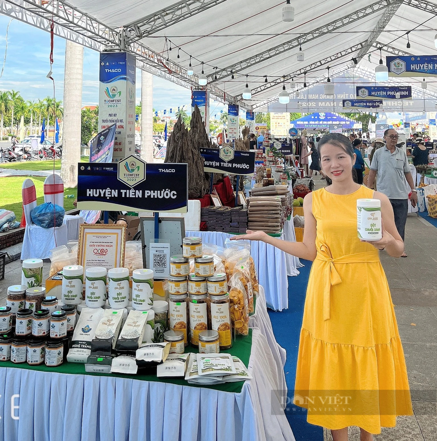 Nữ giám đốc 9X ở Quảng Nam làm giàu từ 3 loại bột tốt cho sức khỏe, có cả bột chuối xanh- Ảnh 2.