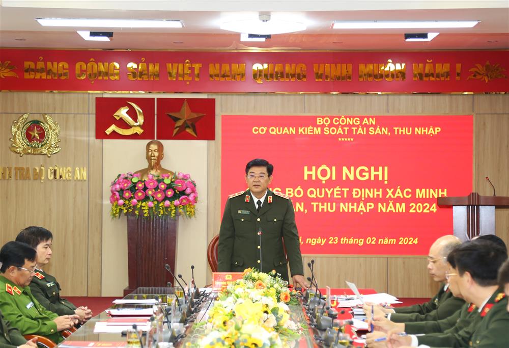 Xác minh tài sản, thu nhập 8 lãnh đạo cấp phòng thuộc Bộ Công an- Ảnh 2.