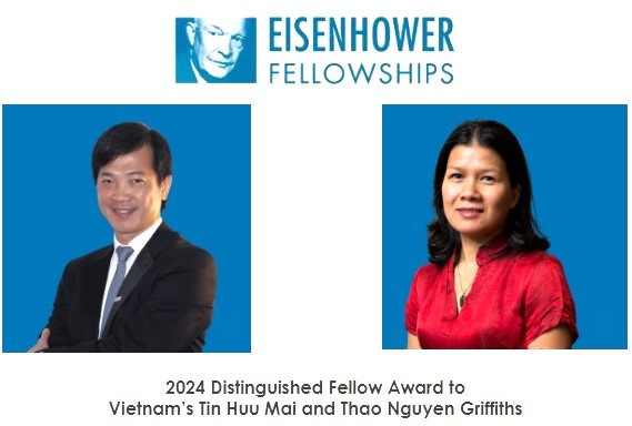 2 doanh nhân Việt được giải thưởng uy tín Eisenhower Fellowships- Ảnh 1.